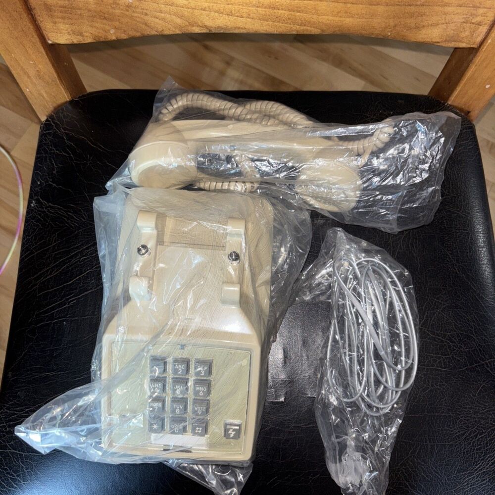 Vintage Premier 2500 Ash Desk Phone Touch Tone Landline Telephone NEW NOS